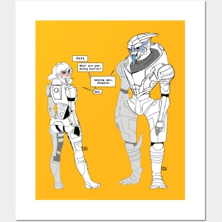 Mass Effect Shakarian Posters and Art